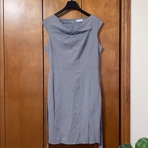 Calvin Klein gray dress